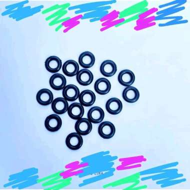 ( 2Biji ) Seal oring pompa dongkrak Od 12 mm Id 6,5 mm Oring Seal Pompa Dongkrak