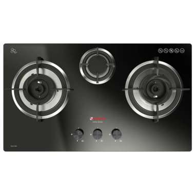 Kompor Tanam 3 Tungku Built in Hob AZALEA AGCL753B