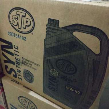 Oli STP 10w-40 Galon Dus(6x4L) Bonus Engine Flush