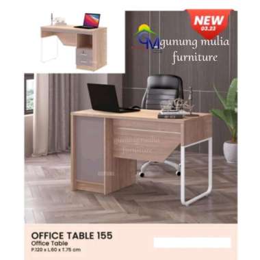 Meja Kantor / Meja Belajar / Meja Laptop Siantano 156