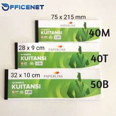 BUKU KUITANSI PAPERLINE Kecil/Mini