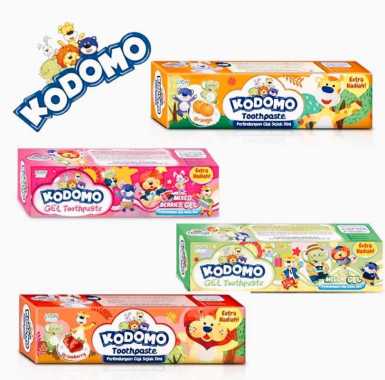 Kodomo Pasta Gigi Tube 45 gr Orange