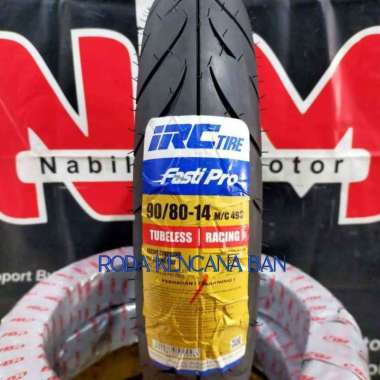 Ban Motor IRC FASTI PRO TL Size 90/80 R14 - Tubeless Ban Belakang Beat, Genio, Scoopy, Mio Series, F