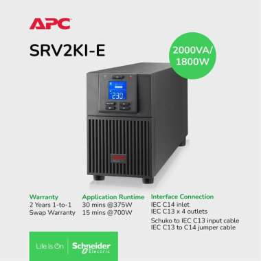 UPS APC SRV2KI Easy UPS SRV 2000VA 230V