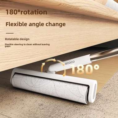 ECOCO Floor Adhesive Hair Device - Rol Pembersih Baju Pembersih Rambut Pembersih Karpet Refill Long