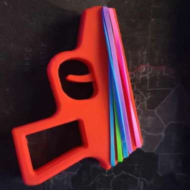 Tembakan Karet Gelang Mainan Sasaran Lipat Rubber Band Tembak Target