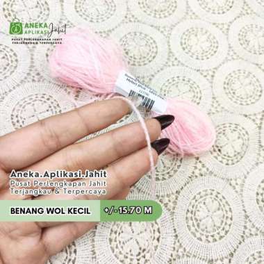 [2/2] 1 BIJI BENANG WOL KECIL -/+ 15,70 METER / BENANG WOOL / BENANG SULAM 1878 HIJAU TUA