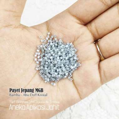 1 PON PAYET JEPANG MGB BAMBU PASIR 340 ABU DOFF KRISTAL (450 GRAM) PASIR