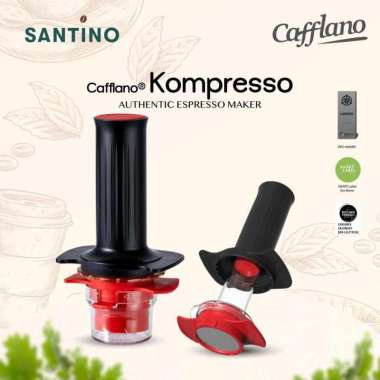 Cafflano Kompresso Espresso Maker - Alat Pembuat Espresso Manual