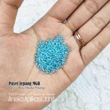 50 GRAM PAYET JEPANG MGB BAMBU PASIR BIRU MUDA PELANGI 47R PASIR