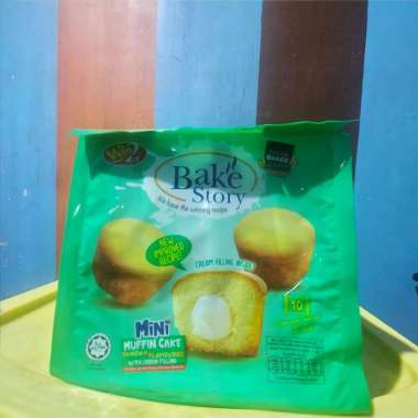 Win2 Bake Story Original | Win2 Bake Story Pandan - Mini Muffin Cake with Cream Filling Pandan