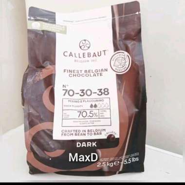 Callebaut Finest Belgian Chocolate Dark 70,5% 2.5kg 1 Bks