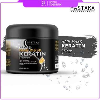 MASTAKA Hair Mask KERATIN Treatment Salon Daily BPOM 250 Gr