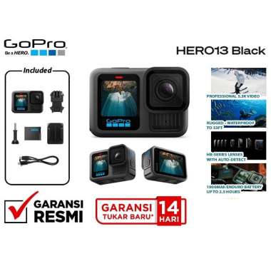 GoPro Hero 13 Black in Forest Green GoPro Hero13 Black in Forest Green Action Camera GARANSI RESMI