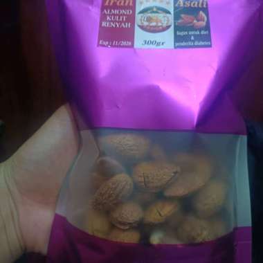 Kacang Almond Iran Asali 300 gram