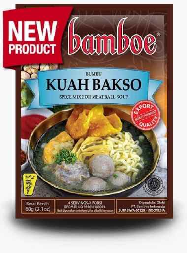 Bumbu Bamboe Kuah Bakso 60g Bumbu Instan Kuah Bakso