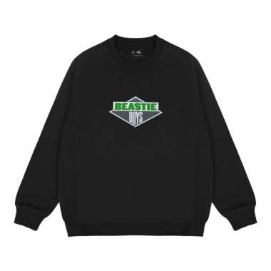 Three2nd x Beastie Boys Men's Jacket Crewneck Sweatshirt Regular Fit Logo 080225 M
