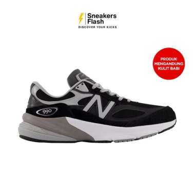 Sepatu Sneakers Wanita NEW BALANCE 990 V6 MADE IN USA BLACK - W990BK6 37