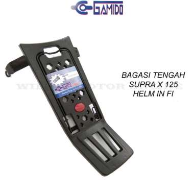 Bagasi tengah Supra X 125 Helm in / Rak Jepit Tengah Supra Helm in GAMINDO