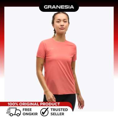 Baju Olahraga Wanita HK Airolite Run Short Sleeve|Kaos Olahraga Lari Gym Fitness S