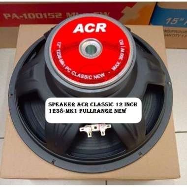 Speaker Acr Classic 12 Inch 1238-Mk1 Fullrange new