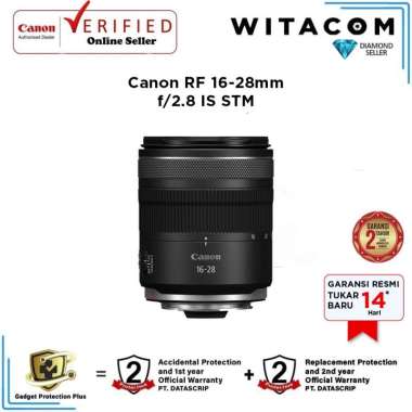 WITACOM - Lensa Canon RF 16-28mm / RF16-28mm / RF 16-28 / RF16-28 f/2.8 IS STM - Garansi Resmi