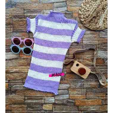 Adwadns_shop Baju Rajut Anak Perempuan Polo Blaster Atasan Rajut Anak mini dress rajut anak usia 1- 