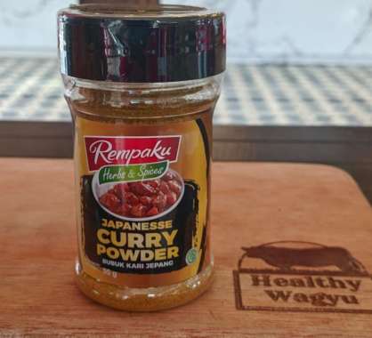 Japanese Curry Powder/ Bubuk Kari Jepang Rempaku 55 Gram Healthy Wagyu