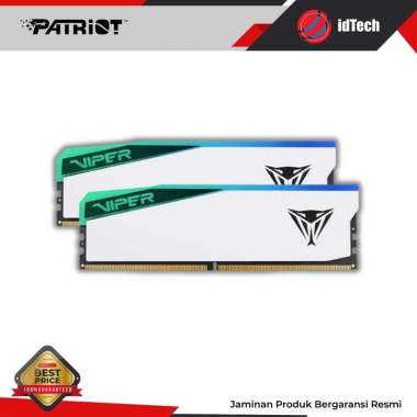 Patriot RAM Viper Elite 5 RGB DDR5 64GB (2X32GB) 6200MHz PVER564G62C42KW