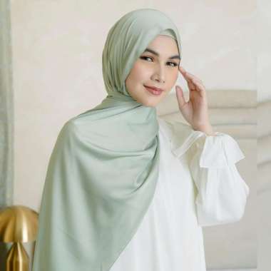 Lozy Hijab - Shadeera Silk Shawl (Pashmina Silk Lozy x Shadira) Sage