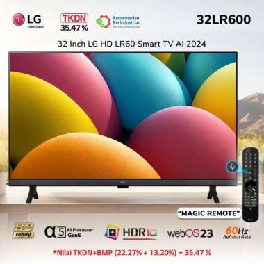 TV LG 32LR600 Smart HD LR60 2024 - ORIGINAL PRODUK