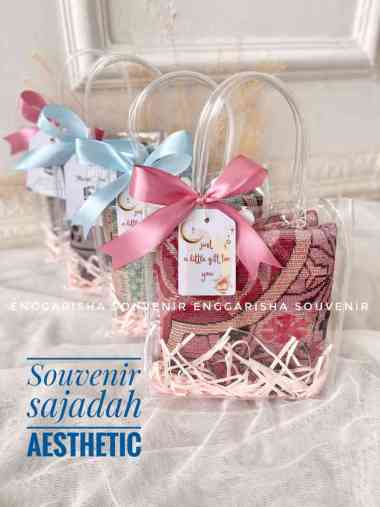 Souvenir Sajadah Umroh Haji Siraman Aqiqah Pengajian Custom