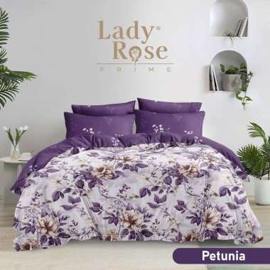 MURAH!! Bedcover Set LADY ROSE PRIME King Ukuran 180x200 cm BY INTERNAL GRUP Original Kualitas Premi