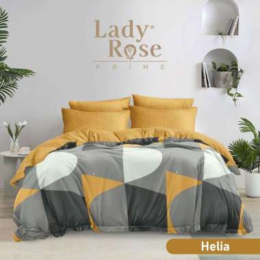 MURAH!! Bedcover Set LADY ROSE PRIME King Ukuran 180x200 cm BY INTERNAL GRUP Original Kualitas Premi
