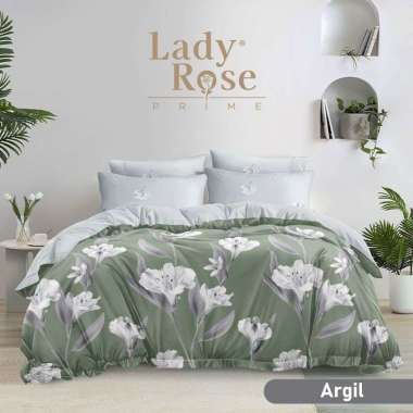 MURAH!! Bedcover Set LADY ROSE PRIME King Ukuran 180x200 cm BY INTERNAL GRUP Original Kualitas Premi