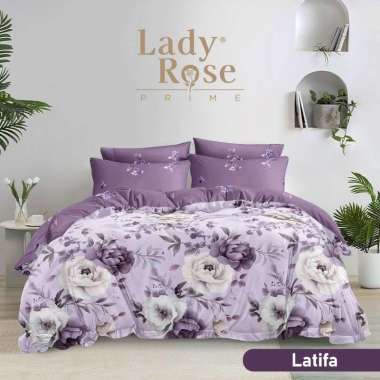 MURAH!! Bedcover Set LADY ROSE PRIME King Ukuran 180x200 cm BY INTERNAL GRUP Original Kualitas Premi