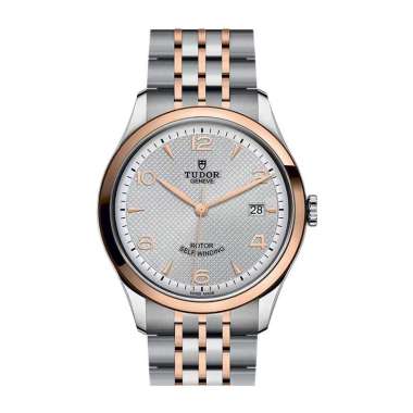Jam Tangan Pria Tudor 1926 M91551-0001 Men Silver Dial Dual Tone Steel Strap Multicolor