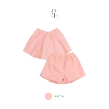 Little Palmerhaus Tiffany Skort Celana Rok Anak Perempuan 2 tahun Soft Pink