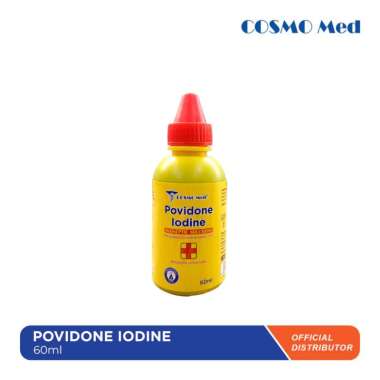 Cosmo Med Povidone Iodine 60ml Betadine Luka