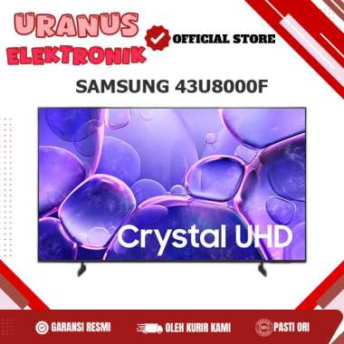 SAMSUNG 43U8000F SMART GOOGLE TV 43 INCH CRYSTAL 43 UHD Q-SYMPHONY DOLBY ATMOS 43U8000F 43U8000