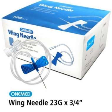 Wing Needle 23G Onemed Box isi 100 pcs