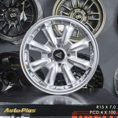 VELG ENKEI COMPE RING 15 PCD 4×100 Gloss silver