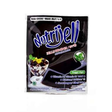 Nutrijell anggur / cincau hitam / leci / mangga / pain / strawberry / kelapa muda / melon 15 gram ci
