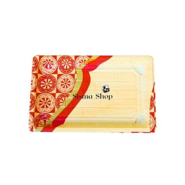 Tray Mika Sushi WL 008 / Mika Box Sushi WL-008 / Tray Sushi Motif Red Gold + Tutup