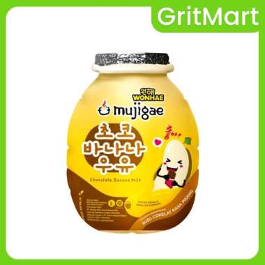 Mujigae Susu Cair Pisang Cokelat Milk 250 ml