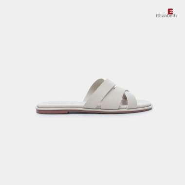 Elizabeth Shoes - Sandal Wanita | Slip On 0370-0265 41 Cream