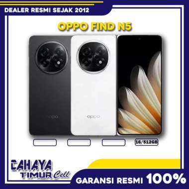 OPPO FIND N5 RAM [ 16/512GB ] SMARTPHONE GARANSI RESMI WHITRE