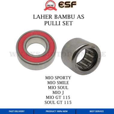 Laher Bambu Pulli Mio sporty Mio New SET ONLY ESF Bearing pully bambu pully mio LAHER BAMBU SET