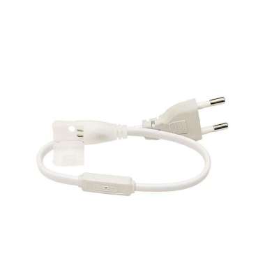 Soket Colokan Sambungan Lampu Strip LED Selang 2835 SMD 220V Adaptor Lampu Strip