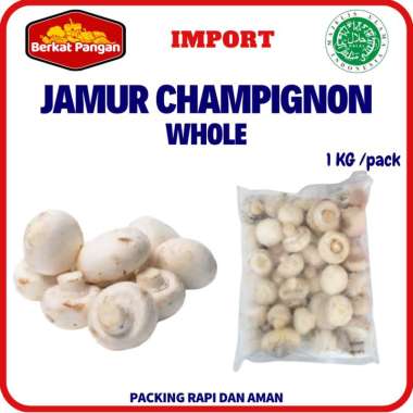 Jamur Champignon / Jamur Kancing 1 Kg Frozen